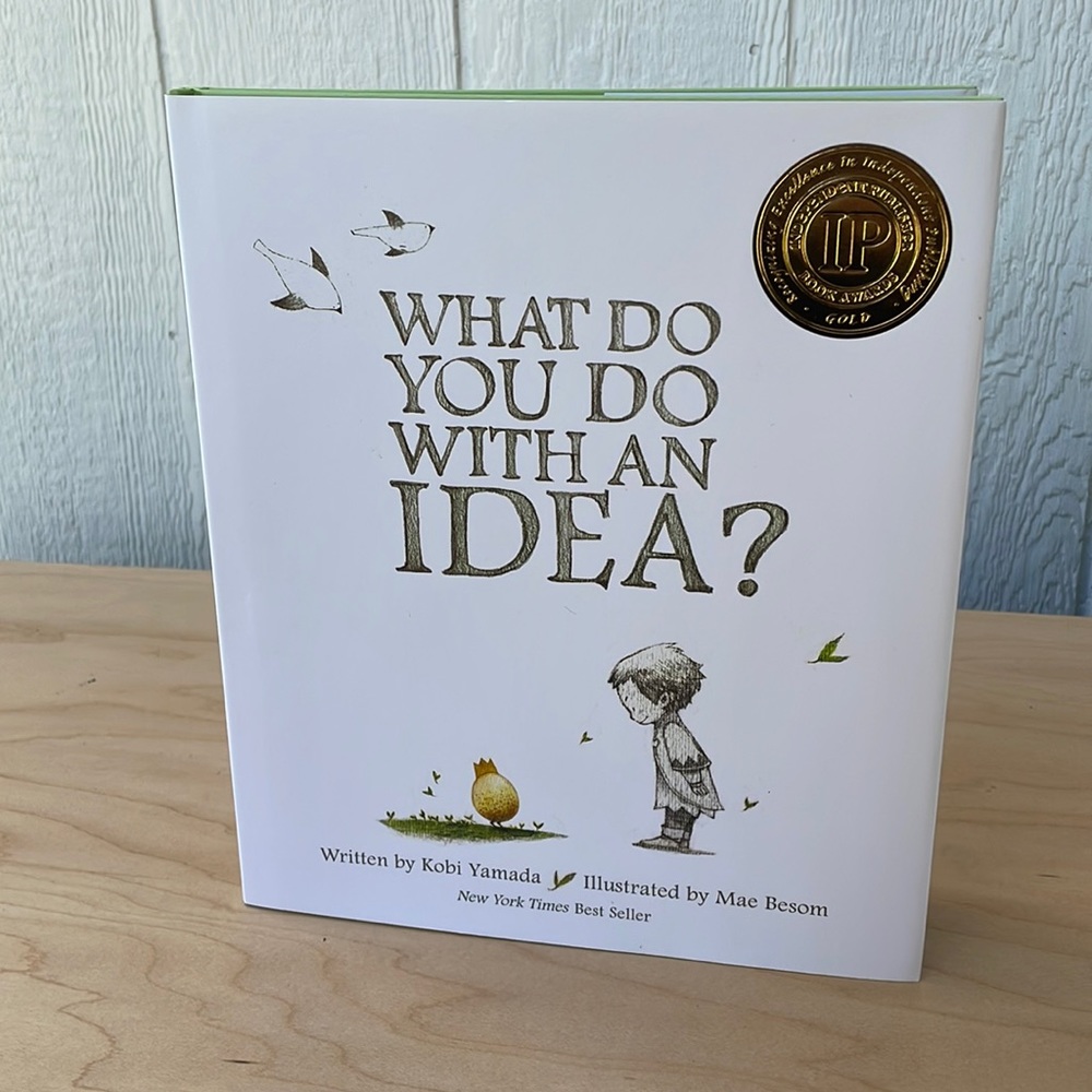 BOOK - “What Do You Do With an Idea” Hardcover with dust jacket